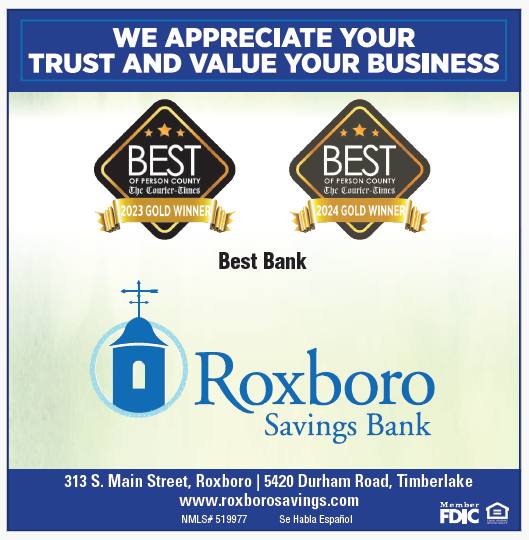 Roxboro Savings Bank