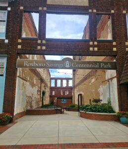 Pocket Park Entrance